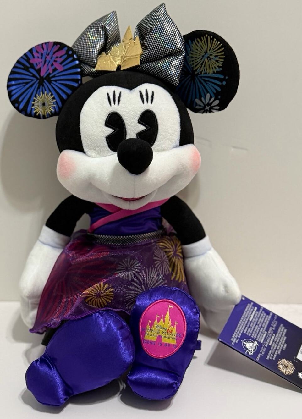 Minnie Mouse Main Attraction Plush; Fireworks, 12 of 12.
